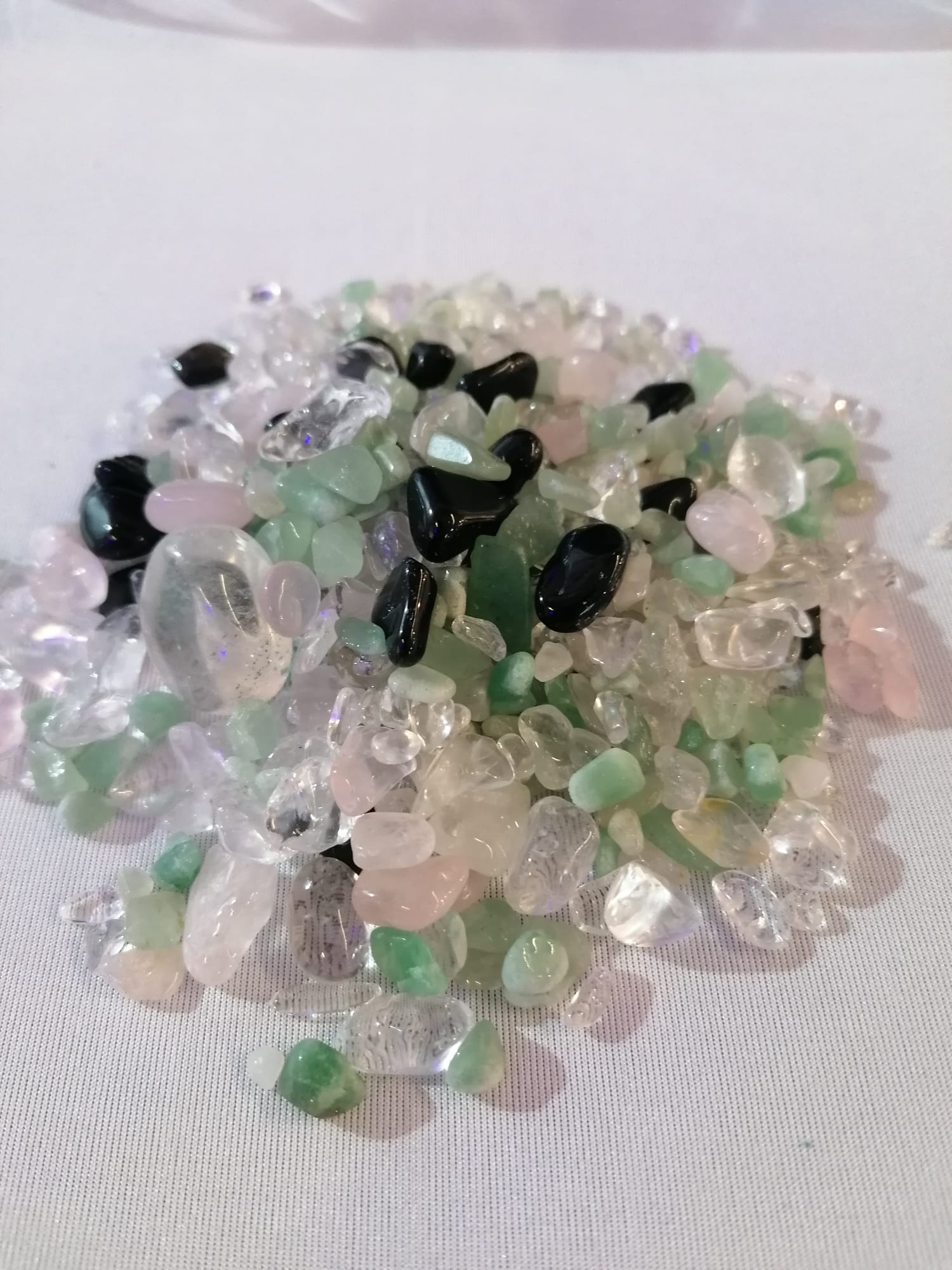 Edelsteinflasche mit AURA Mischung