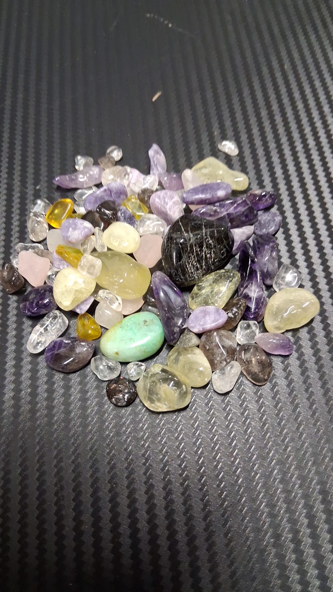 Edelsteinflasche Out of Silence